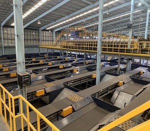 Selezionatrice automatica ad alta efficienza selezionatrice di ruote personalizzata per lo smistamento di pacchi - Product Image 4