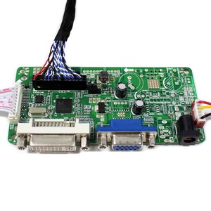 Kit de pantalla LCD de 17 pulgadas con retroiluminación CCFL de 1920x1200, entrada DVI VGA, salida LVDS, placa de Control LCD, pantalla Industrial para ordenador portátil - Product Image 2