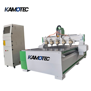 4軸Cnc 5軸ロータリーCncフライス彫刻機マルチヘッド3dロータリー4軸Cnc木彫り - Product Image 2