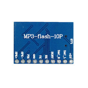 Taidacent MP3 <strong>FLASH</strong> <strong>USB</strong> Sound Card Module MP3 <strong>SPI</strong> Sound Player Board SD Card Voice Recording Module - Product Image 3