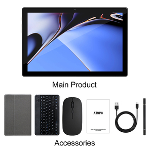 ATMPC Tablet 10 pulgadas Android 5G Android Tablet con pluma, 128GB de almacenamiento y teclado-Fábrica OEM/ODM para negocios y oficina - Product Image 3