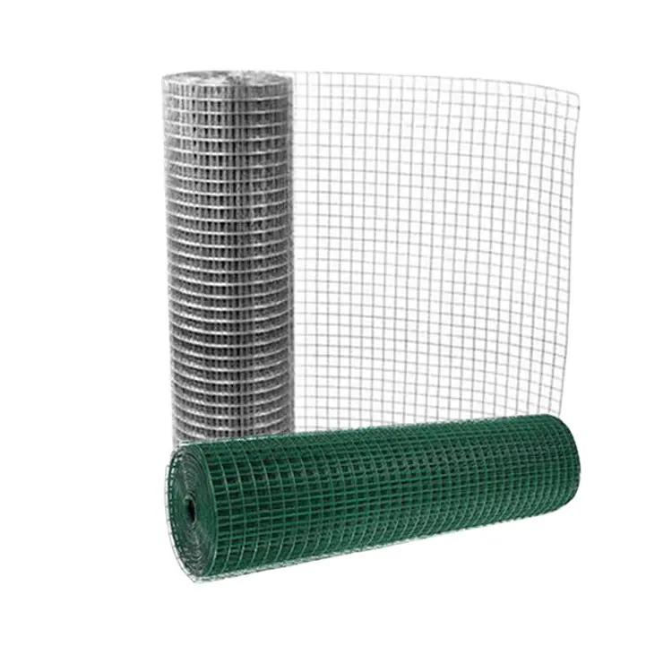 Hot Sale Welded Rabbit Cage Welded Wire Mesh/ 1/4 Inch Galvanized Welded Wire Mesh Fence Poultry netting for construction