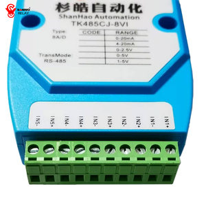 PT100网络通信模拟数据采集模块MODBUS以太网转Rs485转换串口支持定制 - Product Image 1