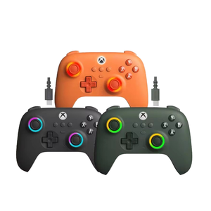 8bitdo Ultimate C สำหรับ Xbox Series x/s เอฟเฟกต์ห้องโถงแบบสั่นหนึ่งจอยเกมพร้อมการ์ดผ่านเกม RGB แบบมีสายควบคุมเกมที่มีน้ำหนักเบา - Product Image 1