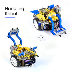 Arduino C, çizik ve Python programlama ile 1 robotta yüksek kaliteli çekirdek eğitim Robot kiti Beetlebot 3