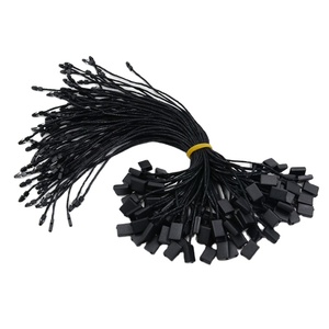 Cuerda de etiqueta colgante para ropa, gran oferta, bloqueo de cabeza de bala, sello de etiqueta colgante, sin logotipo cuerda de plástico, tejido de fábrica sostenible, muchos colores - Product Image 3