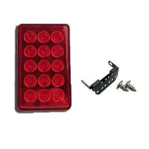 Evrensel Led fren Stop lambası üçgen 14/15/20 LED arka kuyruk işık ters güvenlik Strobe LampLED fren - Product Image 1