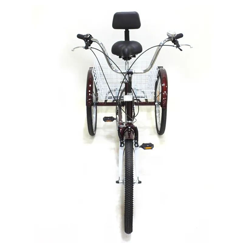 Triciclo de tres ruedas/Bicicletas 3 ruedas bicicletas de 3 ruedas para adultos/triciclo con asiento trasero