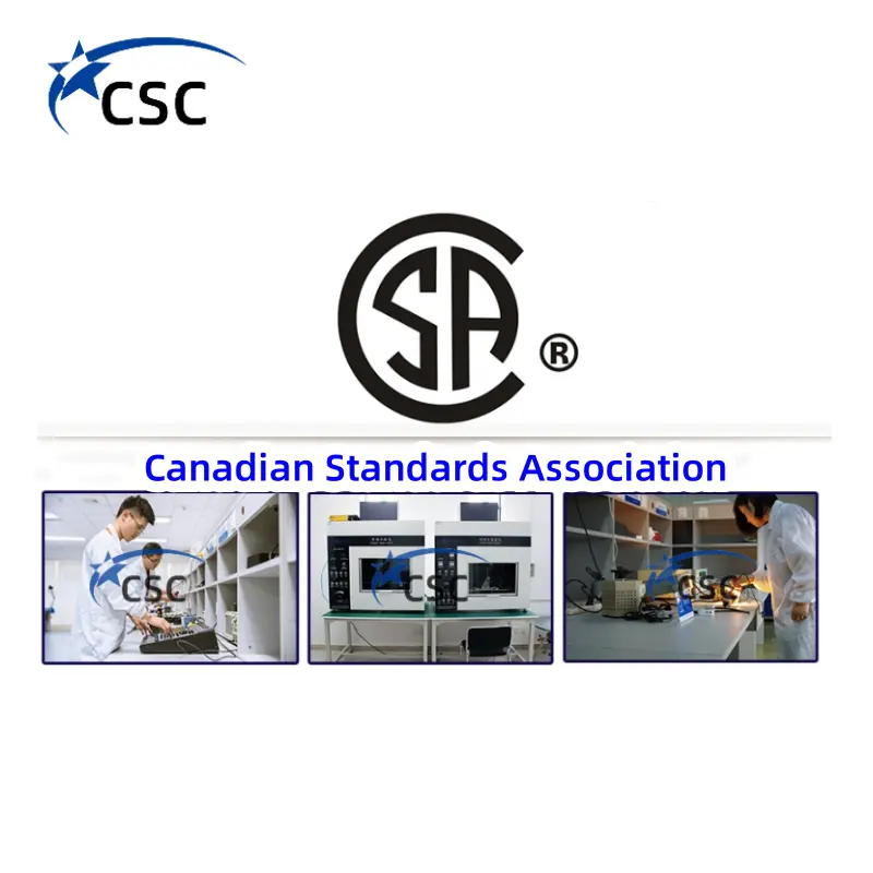 CSAs Canadian Standards Association/Servicios de certificación de Exportación/Inspección de calidad de terceros