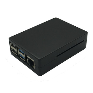 Caja de disipador térmico Raspberry PI 4B de metal de aleación de aluminio personalizada con logotipo 2024 a precio de fábrica - Product Image 4