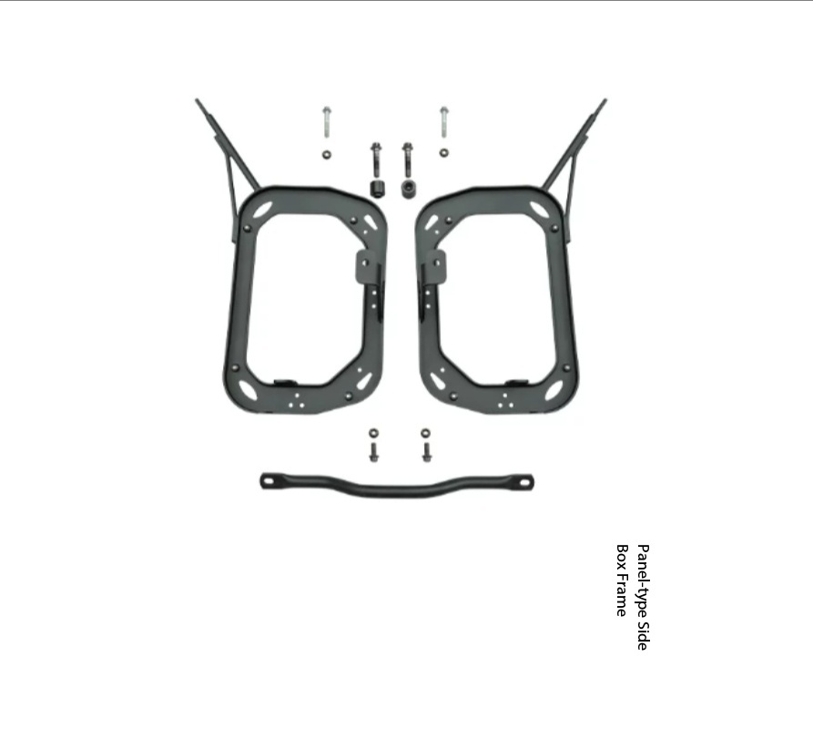 Support latéral en tôle d'acier au carbone pour boîte en aluminium