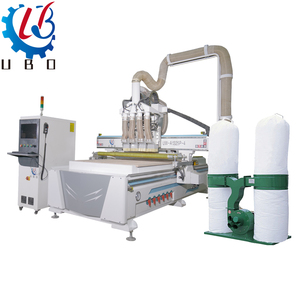 Cuatro procesos 1325 CNC enrutador de madera 3 ejes máquina CNC carpintería para PVC plástico acrílico madera para uso doméstico
