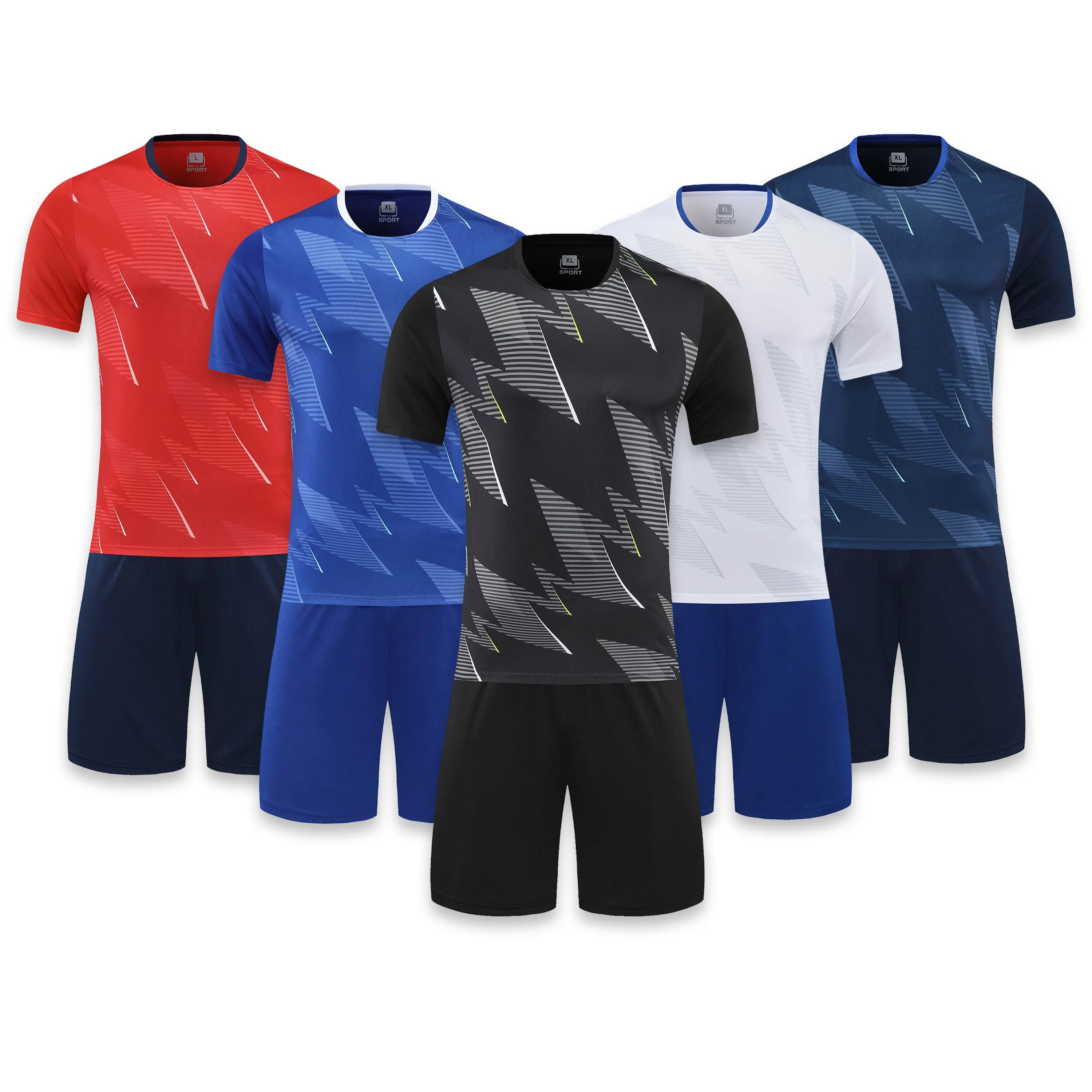 T-Shirt Bulk personalizzato all'ingrosso a buon mercato personalizzato ragazze maglia da calcio maglia da calcio ricamato lettera adesivi Canada per gli uomini