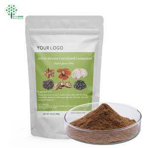 Özel etiket aktif Hexose İlişkili bileşik Ahcc tozu 100G 3.5 OZ çanta