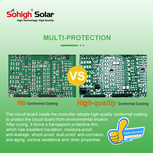 12v 24v 30A 40A off grid 10kw 40amp sistema di batterie al litio carica di alimentazione mini regolatore di carica solare pwm - Product Image 2