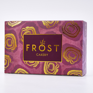 Wholesale Cardboard Paper Gold Mini Luxury Cake Packaging Paper <strong>Box</strong> for Macaron Donut Pastry Bakery Cupcake Packaging Paper <strong>Box</strong> - Product Image 3