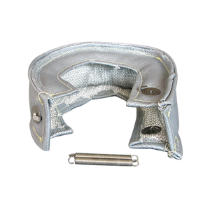 Performans fiberglas T25 T3 T4 T6 Turbo battaniye tel örgü Turbo ısı kalkanı kapak Wrap için GT40 GT42 - Product Image 6