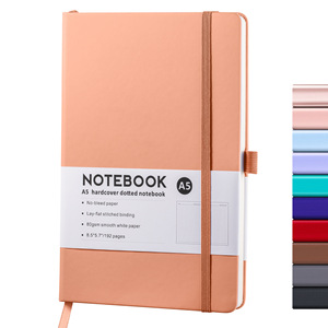 Bloc de notas de negocios con correa A5, cuaderno portátil A6, Impresión de logotipo personalizado, cubierta de Cuero al por mayor para uso escolar, exportación transfronteriza - Product Image 6