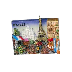 フランスNew <span class=keywords><strong>Paris</strong></span> Towerルーヴル冷蔵庫マグネットスタンプモデリング新しいホットホームデコレーション
