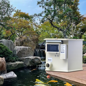 QihangRAS家用水族箱鱼池智能5t/h鼓式过滤器小型自动反冲洗旋转鼓式过滤器锦鲤池 - Product Image 4