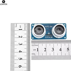Lonten RUS-04 Ultraschall modul mit RGB-Licht abstands sensor kompatibel HC-SR04 Hindernis-Akne-Sensor für Arduinos Smart Car Ro