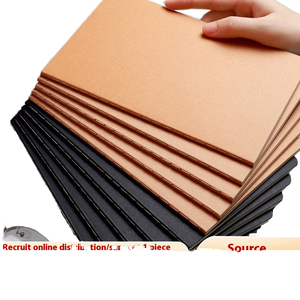 B5 taccuino stampato A4 filo di fabbrica in pelle per scuola regalo di carta Kraft foderato blocco note esercizio per studenti all'ingrosso - Product Image 1