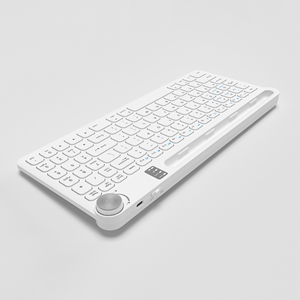 Ultra-Thin Dual Mode <strong>Wireless</strong> <strong>Keyboard</strong> for Office Cell Phone Computer &amp; Tablet Factory U Slot Stand USB Interface New