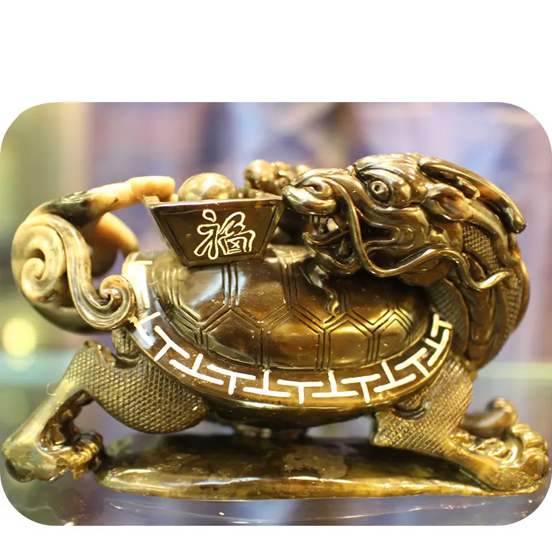 Productos Feng Shui tortuga de la suerte arte ónix piedra tortuga tallado manualidades