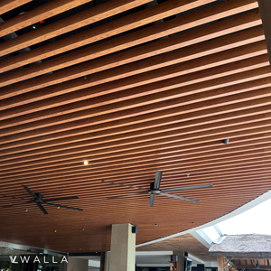 室内天花板吊顶现代大厅办公设计瓷砖假铝天花板 - Product Image 6