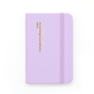 A7 Mini Portable <strong>Pocket</strong> <strong>Notebook</strong> A5 <strong>Size</strong> With Paper PU PP Cover Material Wholesale <strong>Memo</strong> Diary Word Book Hand Account <strong>Notebook</strong> - Product Image 1