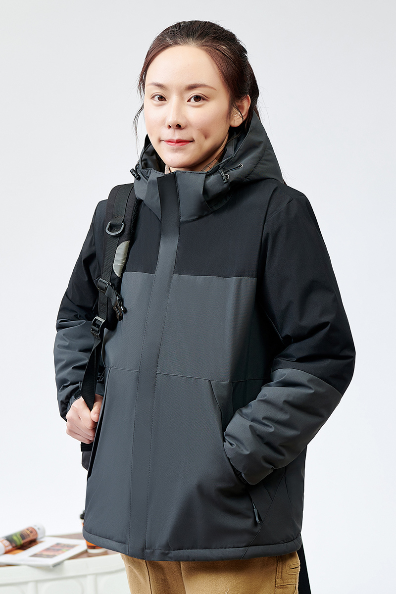 Women Dark Gray with Black