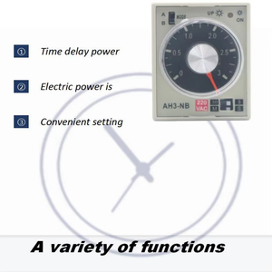 220VAC 10 min 0 bis 10 Minuten 8-polige Klemmen Verzögerung Timer Zeitrelais AH3-3 - Product Image 5