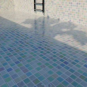 Hot Bán Hiện Đại Pha Lê Thủy Tinh Gạch <span class=keywords><strong>Mosaic</strong></span> Tường Nội Thất Phòng Tắm Nhà Bếp Nền Chống Nước 10Mm Dày Vuông - Product Image 4