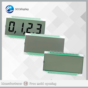 Fabrik preis lcd-bildschirm SJXD-44212 grau segment lcd display TN grau Positiv 3.0V kontrast reiche anzeige 7 segment - Product Image 4