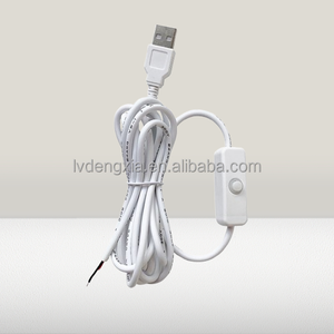 5V USB เพื่อเปิดท้ายพร้อมสายสวิตช์สายชาร์จ USB 2M พร้อมสวิตช์เปิด/ปิด501สำหรับหลอดไฟ LED - Product Image 5