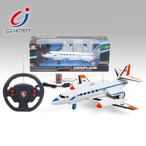 Juguete plastico avion子供用コントロールリモコン4CH航空機リモコンRC飛行機 - Product Image 2