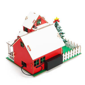Eparthub Smart Home STEM Programmierung Weihnachts kabine Lern geschenkset für Kinder mit interaktiver Codierung und Bildungs projekten