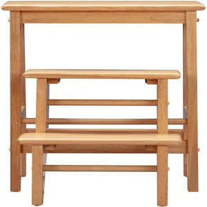 3-<strong>step</strong> Stool, <strong>Counter</strong> Height, Multi-functional <strong>Step</strong> Stool, Large Capacity <strong>Display</strong> and Storage, Suitable for Home, Library - Product Image 3