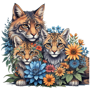 1PC DIY 5D ACrílico Pintura Diamante Suit 30X30cm Modern Cross Stitch Imagem Civet Cat Full Art Craft Bordado Decoração da parede - Product Image 1
