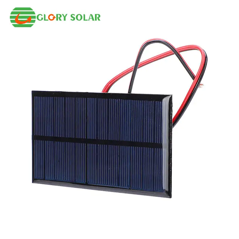 4watts 6v mini panneau solaire cellules solaires à haut rendement système d'énergie solaire hors réseau