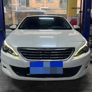 2014-2019用プジョー408308S308車のフロントランプアセンブリアップグレード新しい<span class=keywords><strong>LED</strong></span>自動ヘッドライトプロジェクターレンズホットセールアクセサリー