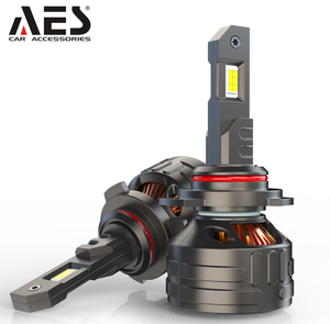 AES T1 Pro 100W หลอดไฟหน้ารถ LED สว่างเร็วพร้อม EMC CANbus 6075ไต้หวันชิป LED หลอดไฟหน้ารถยนต์ - Product Image 1