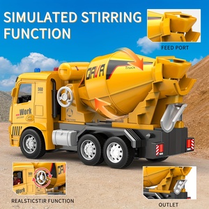 เครื่องผสมปูนซีเมนต์ RC สมจริงจาก YX โมเดล1/20รถก่อสร้างสำหรับสะสม2.4กิกะเฮิร์ตซ์6แชนเนล - Product Image 2