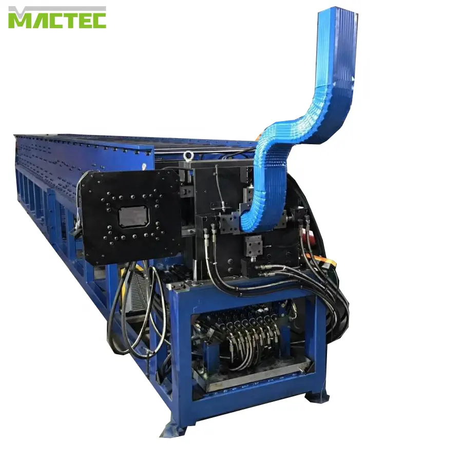 Economische En Efficiënte Downspout Dakgoot Downspout Waterleiding Elleboog Roll Forming Machine