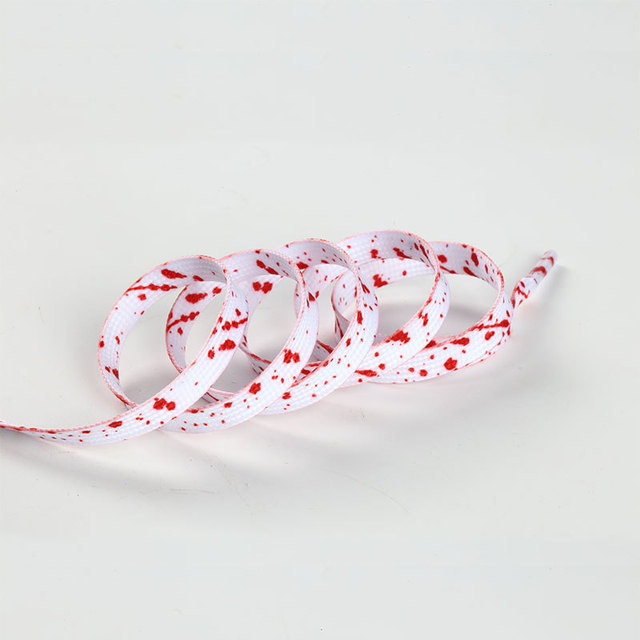 Style Splash-ink - Ligne blanche d'encre rouge