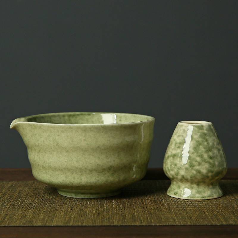 Matcha green+Tea whisk stand
