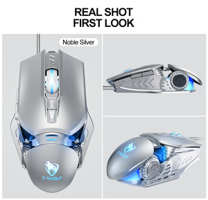 Hochleistungs-G530-Programmierung DPI-Gaming-Maus Ergonomischer kabel gebundener Laptop-PC Desktop-Gamer-Maus USB-programmier bare Mäuse - Product Image 2