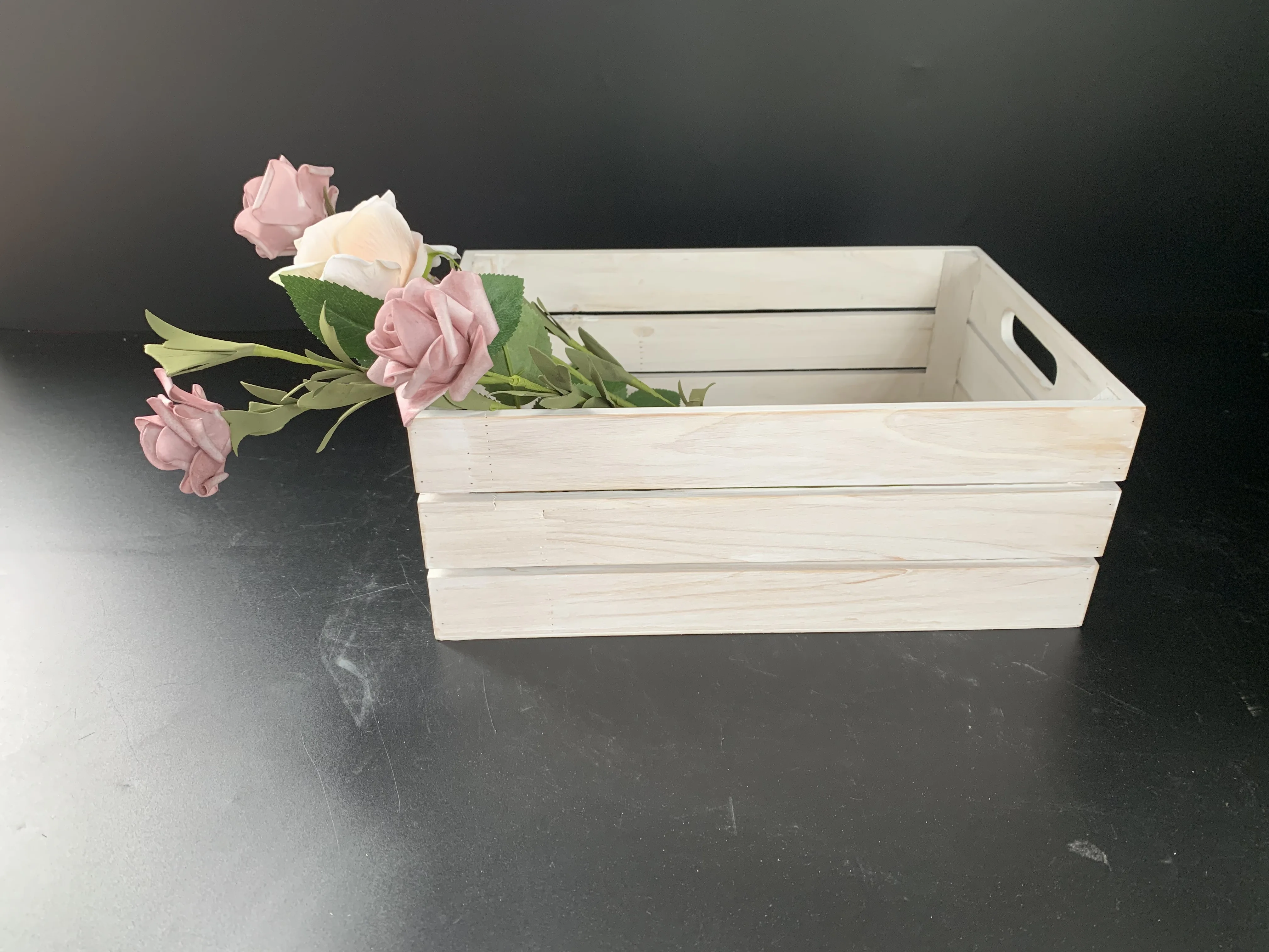 収納ボックス天然木無地箱ギフト用ジュエリー手作りビン - Product Image 2
