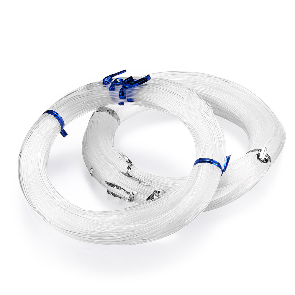 Ligne de pêche non élastique de 0,8 mm, 17 m de long