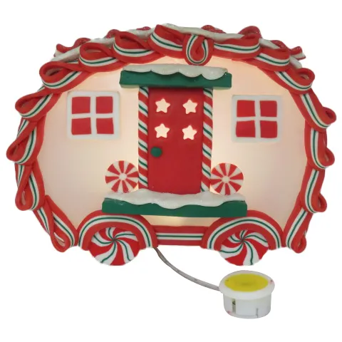 Nuovo prodotto natale Camper ornamenti regali di natale pane terreno Camper tridimensionale per bambini per la decorazione domestica
